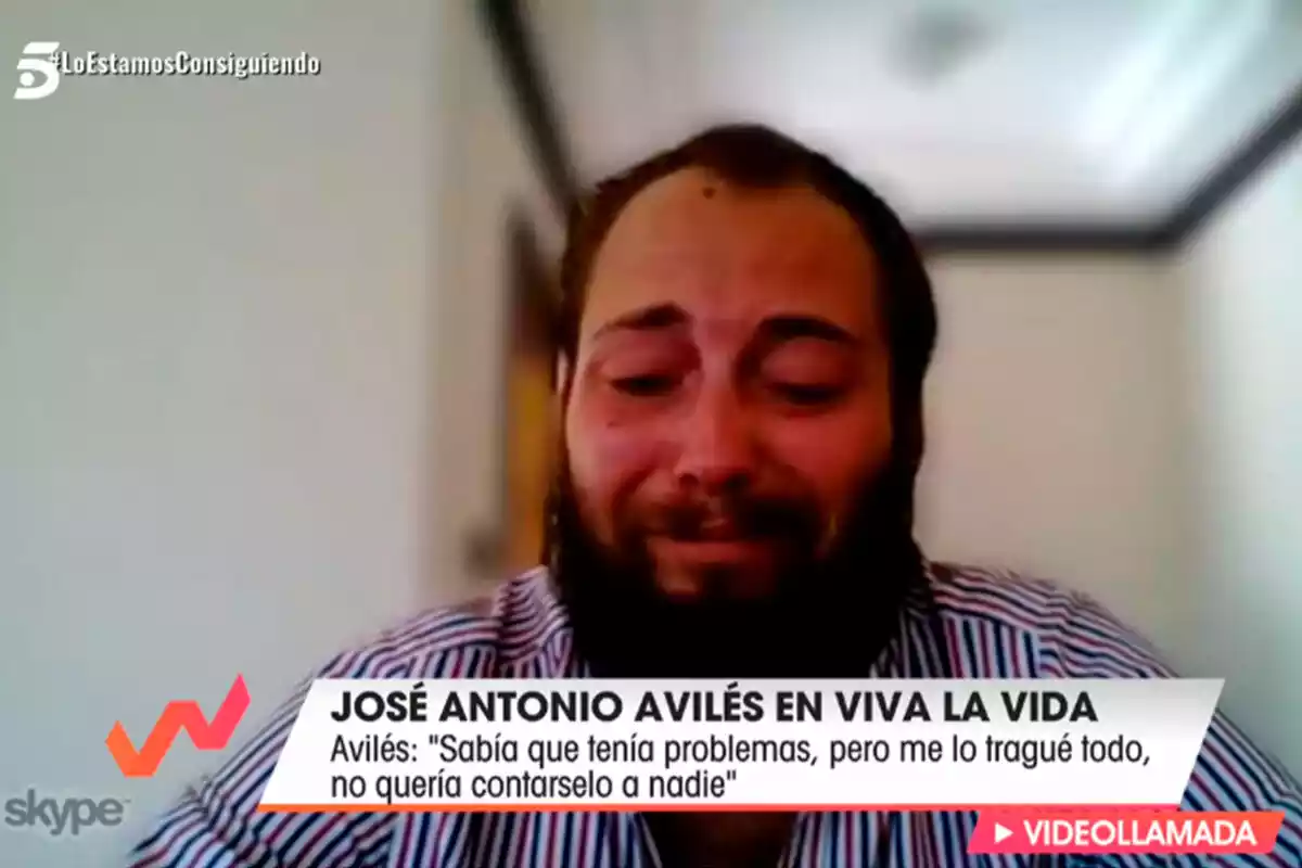 José Antonio Avilés a 'Viva la Vida', el 17/05/2020