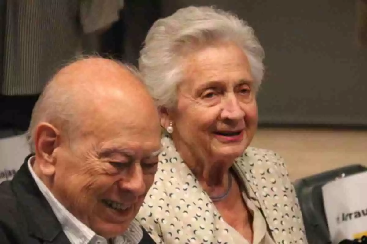 Jordi Pujol i la seva dona, Marta Ferrusola, en una imatge d'arxiu