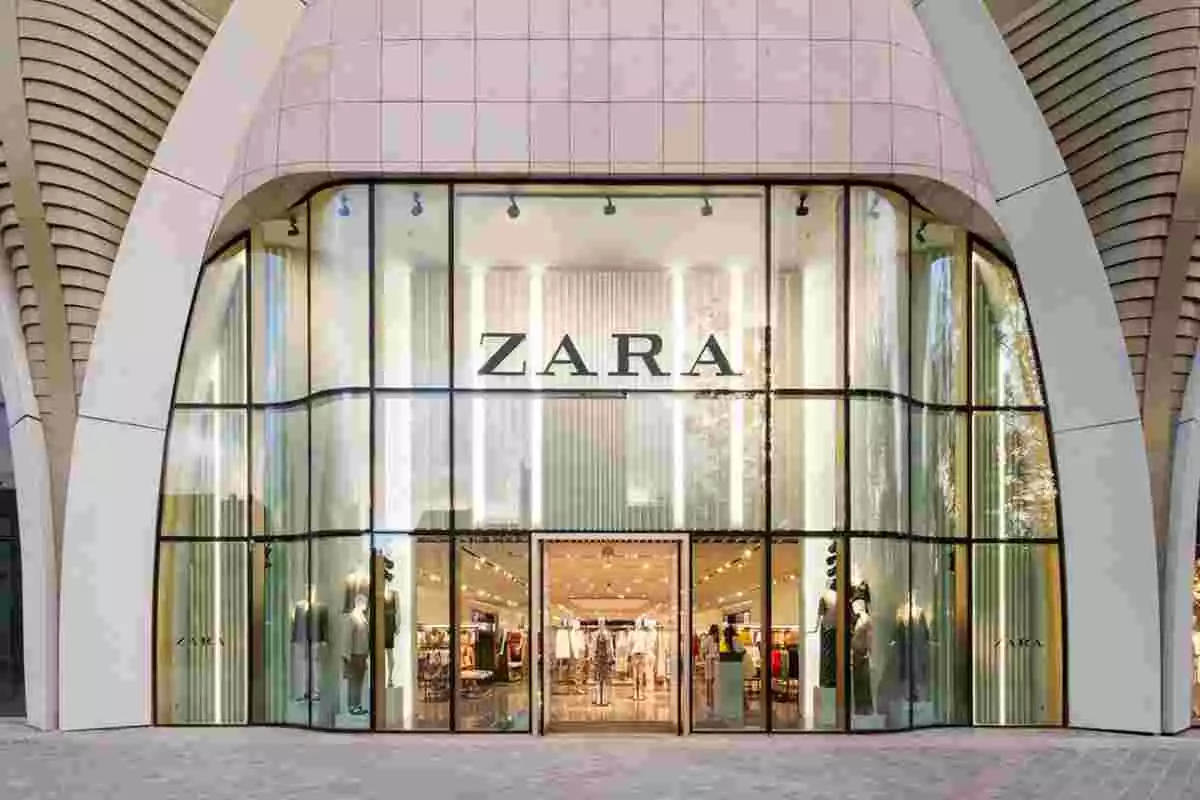 Imatge d'arxiu d'una botiga de Zara