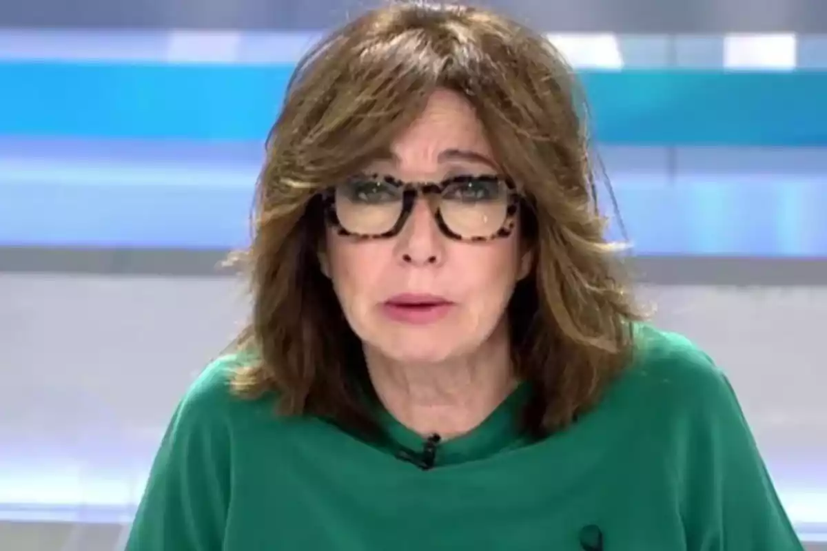 Ana Rosa Quintana al seu programa de Telecinco
