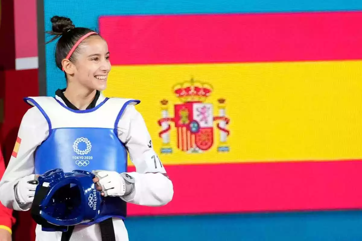 Adriana Cerezo, taekwondista de 17 años, primera medalla española en Tokyo 2020
