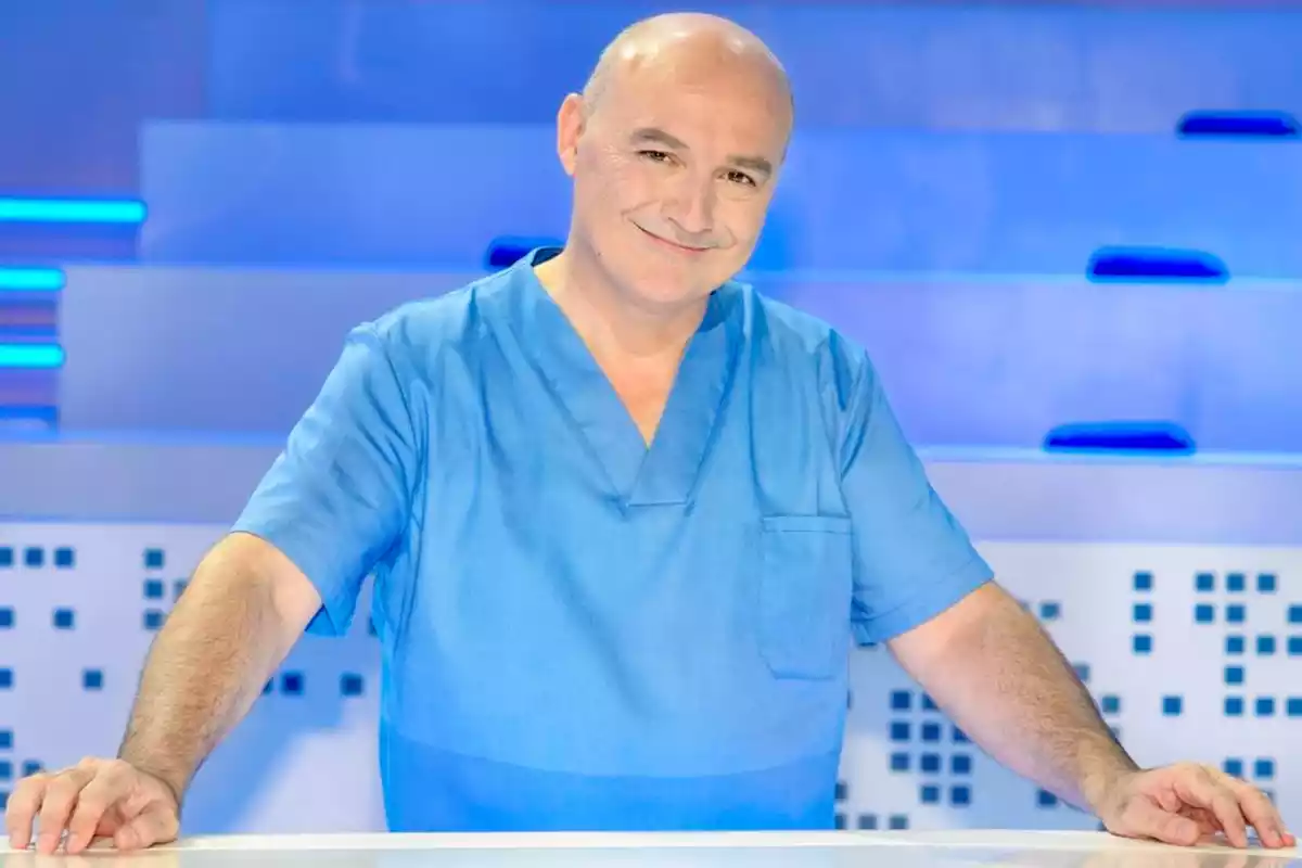 El doctor Luis de Benito en TVE