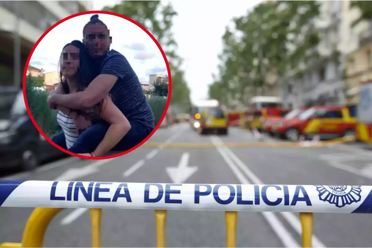 Agustín y Natalia, detenidos por un crimen con triangulo amoroso en España