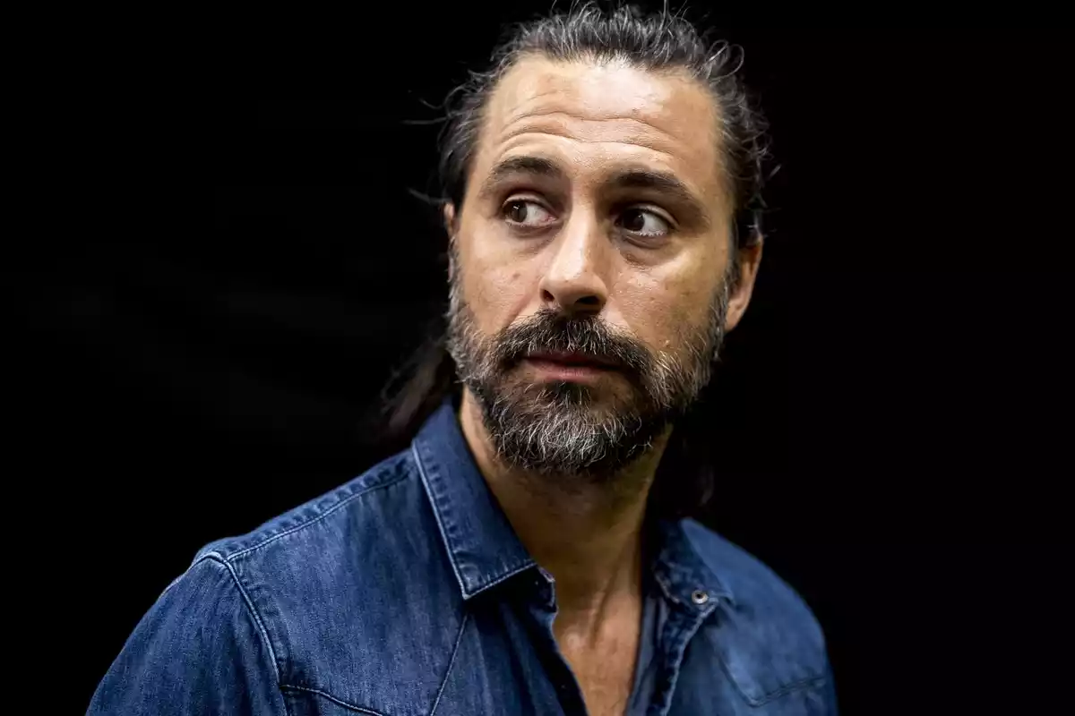 El actor Hugo Silva posa para una foto durante la película de promoción "Sordo" en Madrid el martes 10 de septiembre de 2019