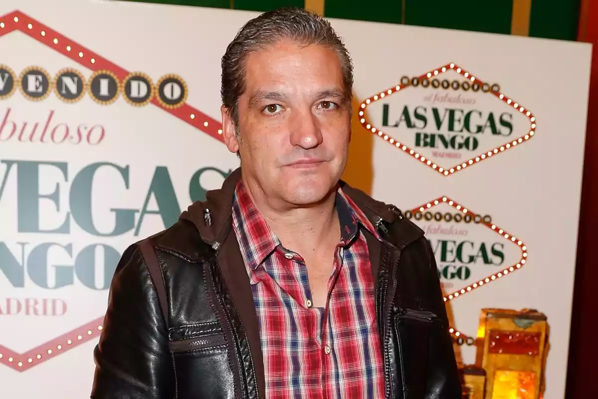 El periodista Gustavo González durante un acto en el bingo Las Vegas en Madrid en enero de 2018