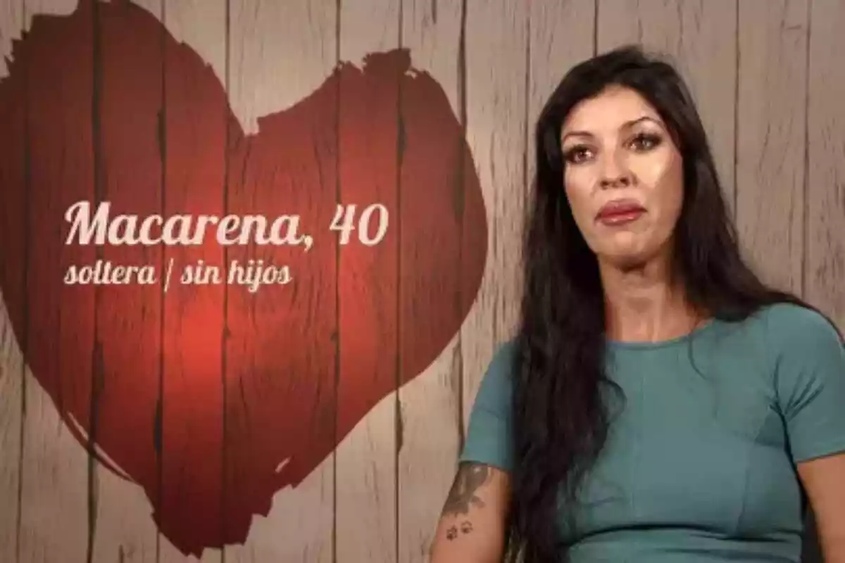 Macarena, de 40 años, en First Dates