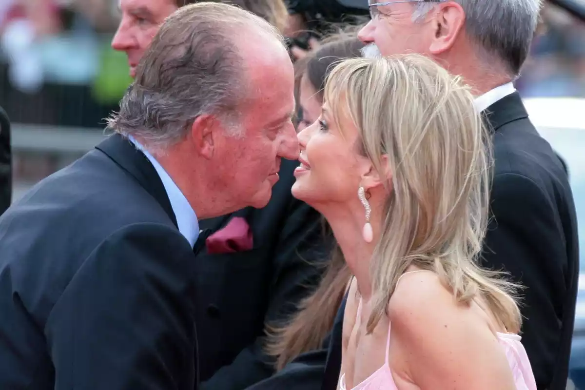 Rey Juan Carlos y Corinna Larsen
