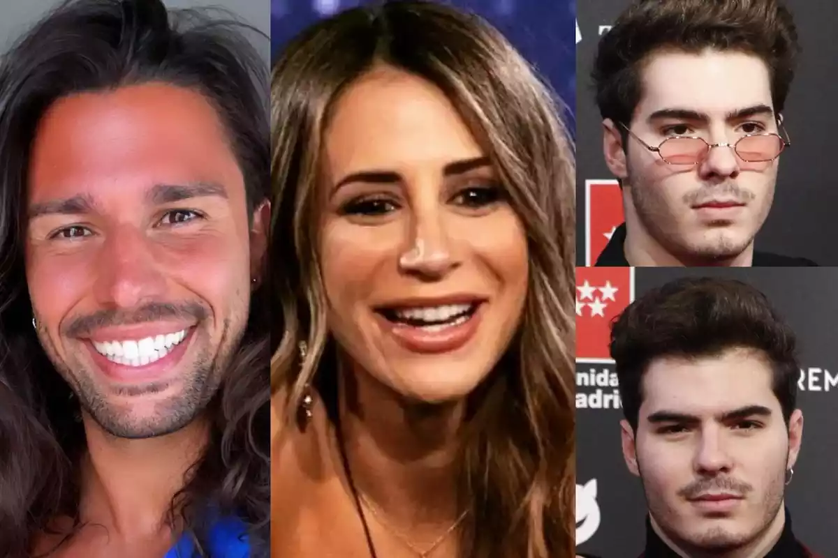 Montaje con las caras de los posibles ganadores de la final de 'Secret Story'