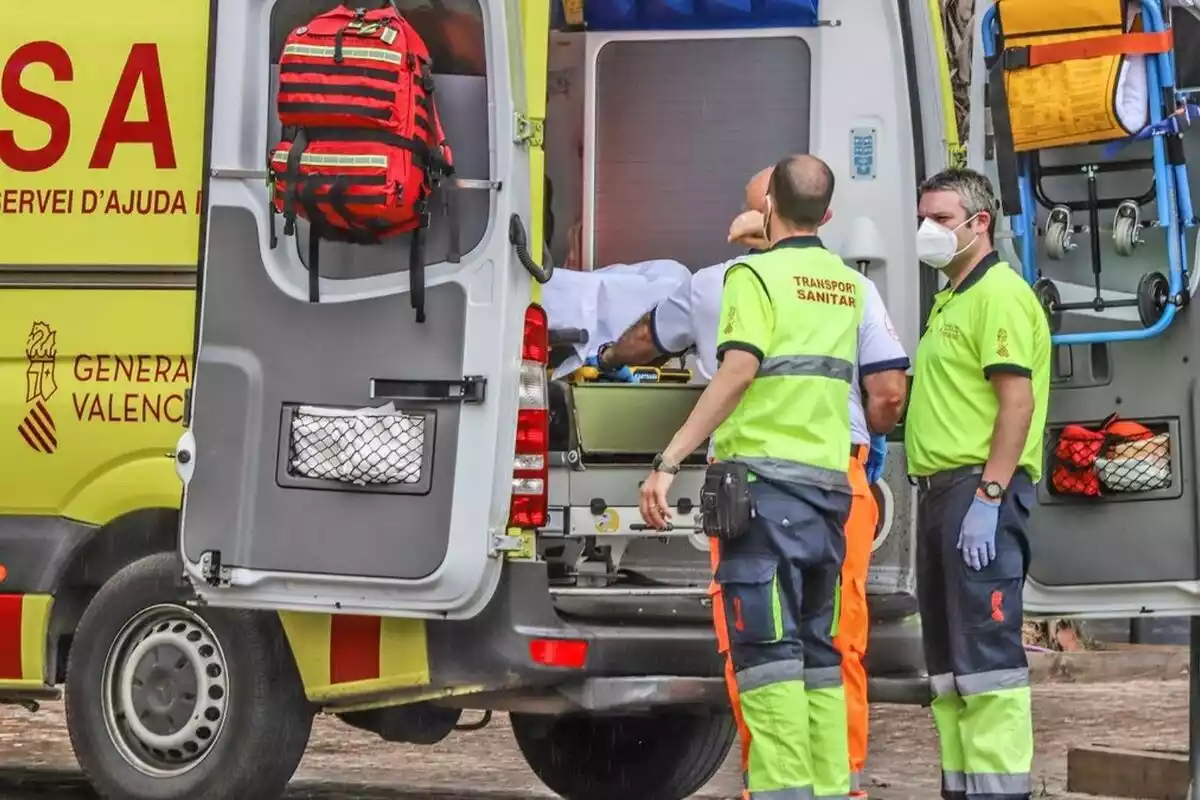 Equipo de emergencias en Alicante