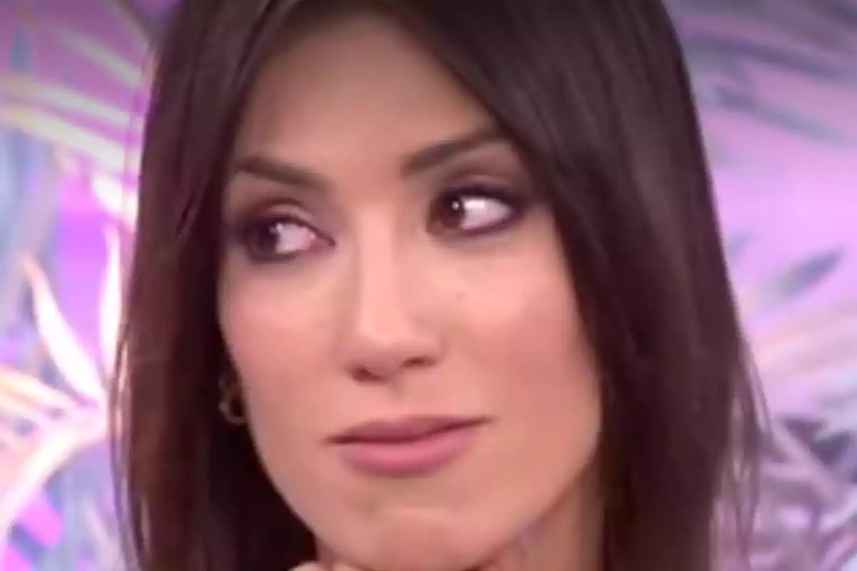 Captura de Patricia Pardo llorando durante 'El programa de Ana Rosa'