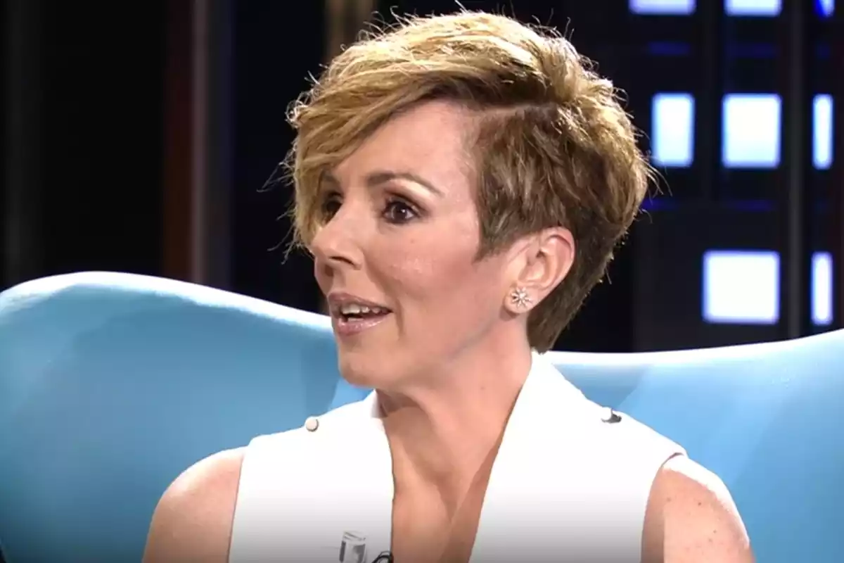 Rocío Carrasco en el programa 'Montealto' con un nuevo look