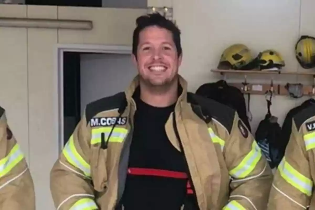 Michael Cobas Ignacio, bombero fallecido en Lugo