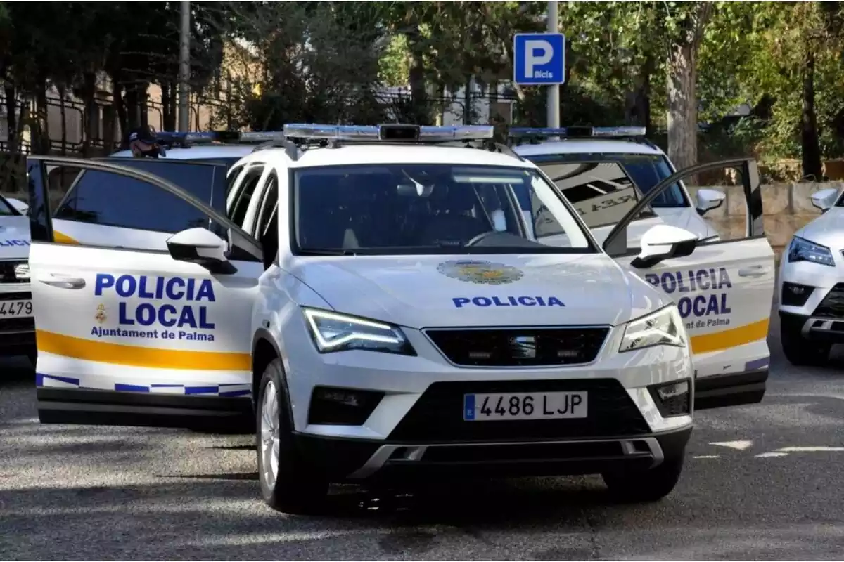 Coche de la Policía Local de Palma de Mallorca