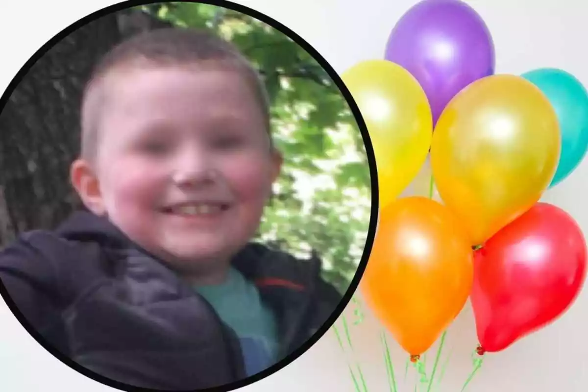 Imagen de Luke Ramone, el niño que ha muerto en Dublin jugando con un globo.