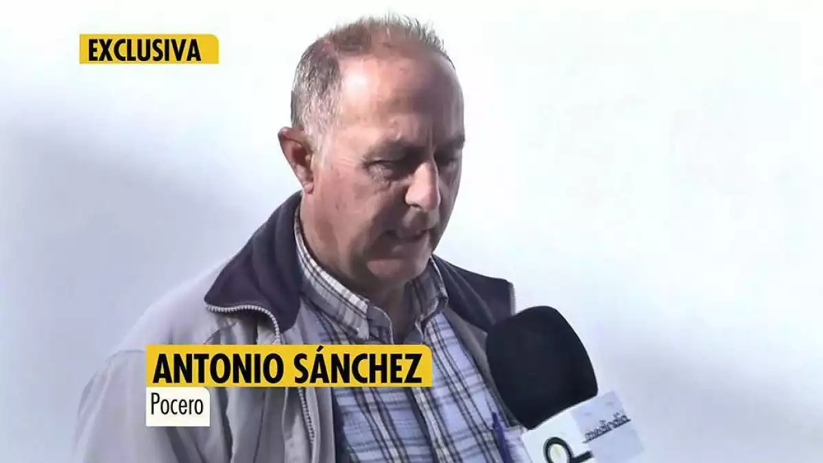 Antonio Sánchez, hombre que hizo el pozo al que cayó Julen
