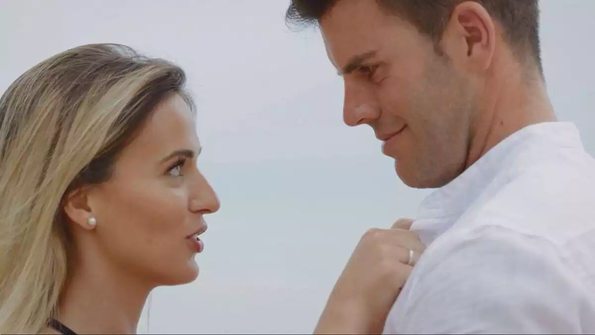 José y Adelina en una imagen promocional de 'La isla de las tentaciones'. Enero 2020
