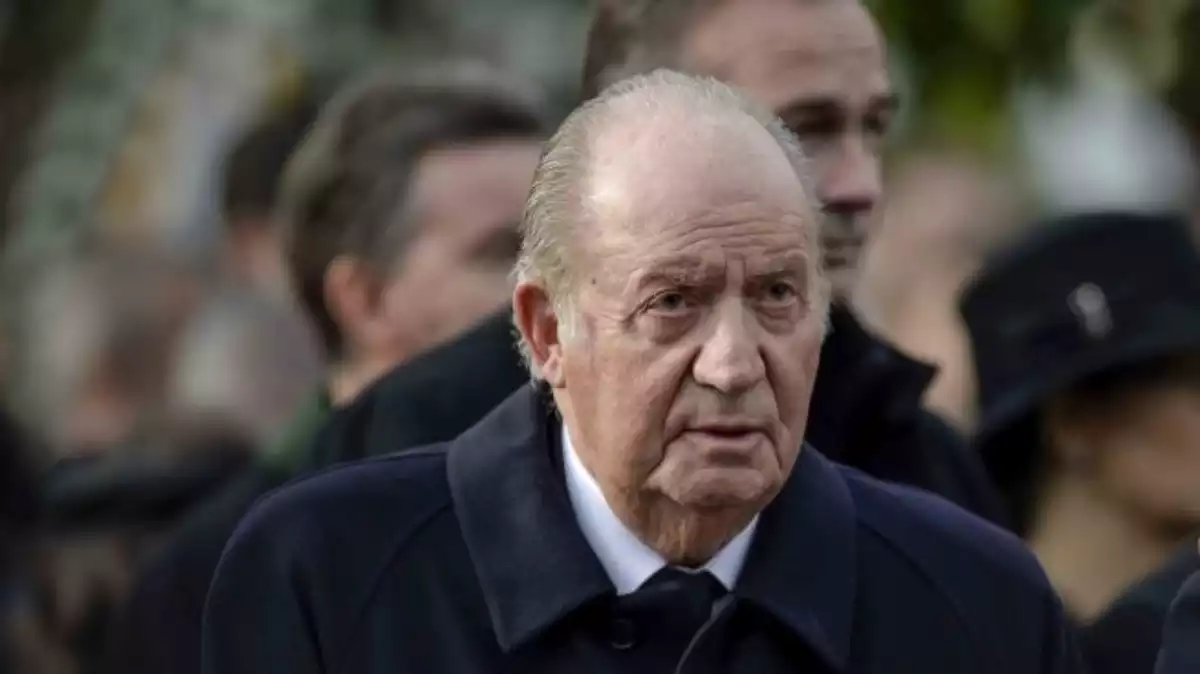Juan Carlos I en el funeral del gran duque Jean de Luxemburgo