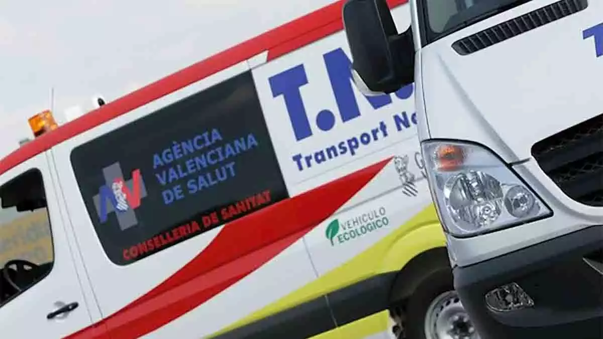 Ambulancia del SAMU en Valencia