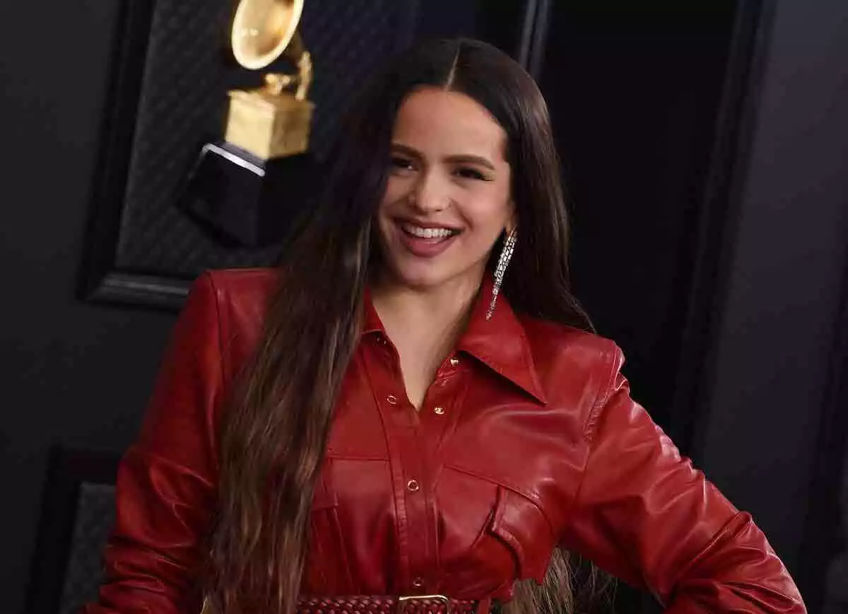 Rosalía, sonriente, en una imagen de archivo