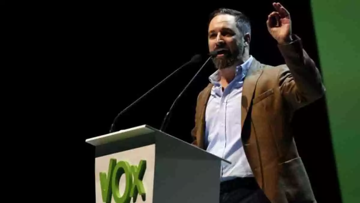 Santiago Abascal, líder de VOX