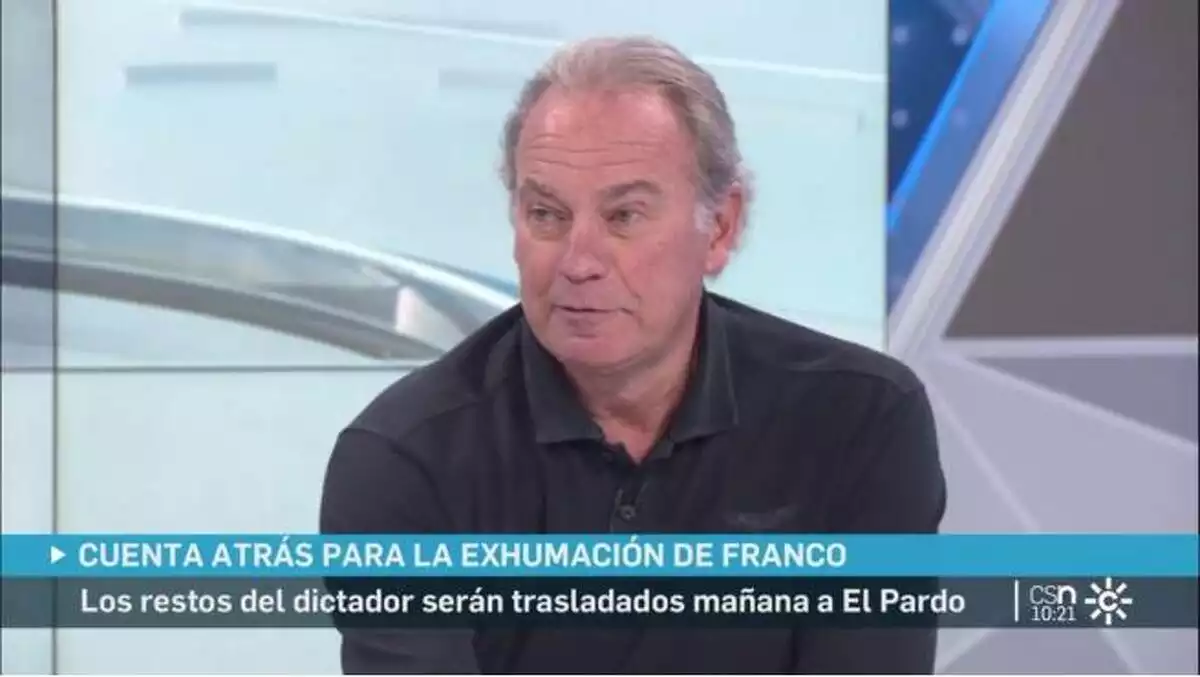 Bertín Osborne habla sobre la exhumación de Franco
