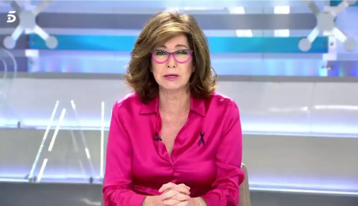 La presentadora Ana Rosa Quintana al frente de 'El programa de Ana Rosa'. 19 de mayo de 2020