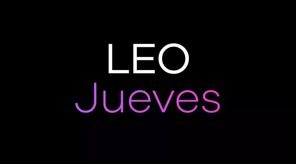 Horóscopo Leo Jueves 2020