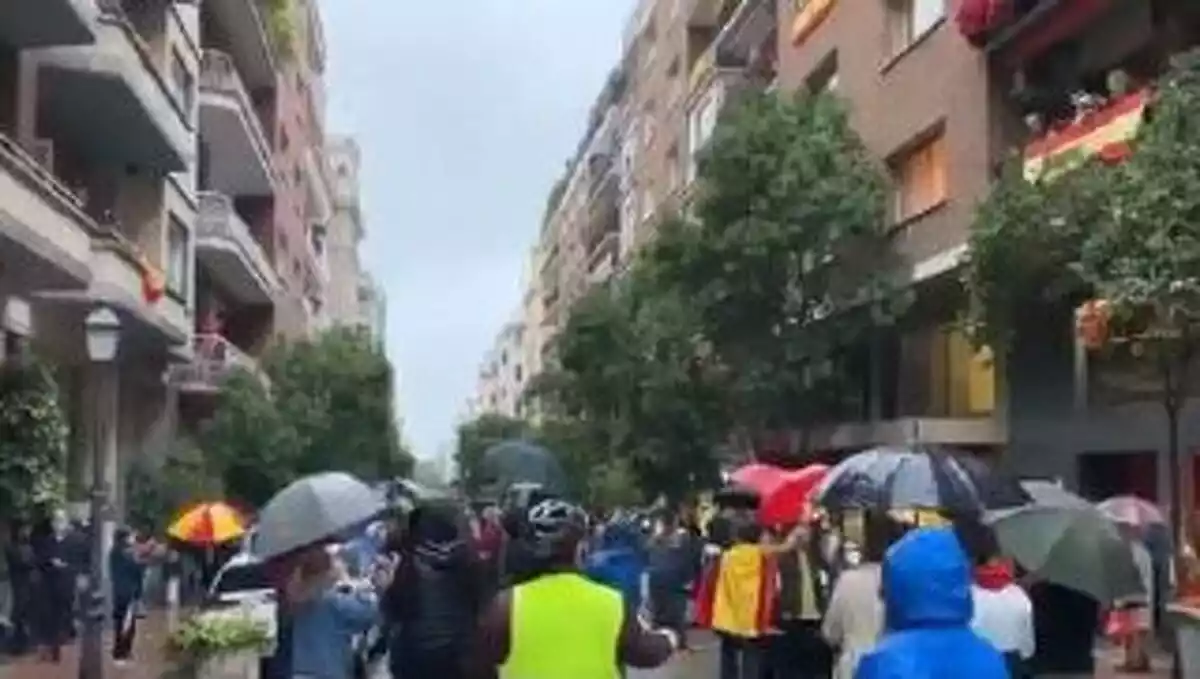 Protestas en Madrid contra el Gobierno