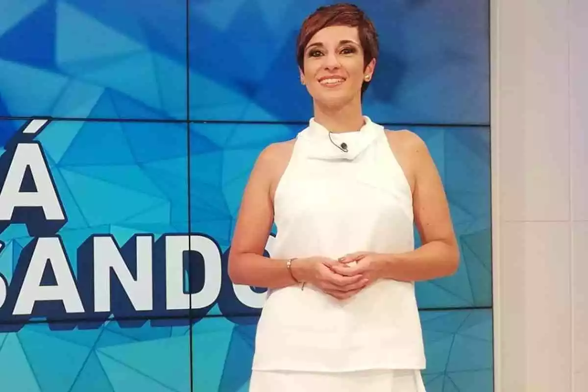 Adela González, presentadora de ETB i de 'La Sexta'.