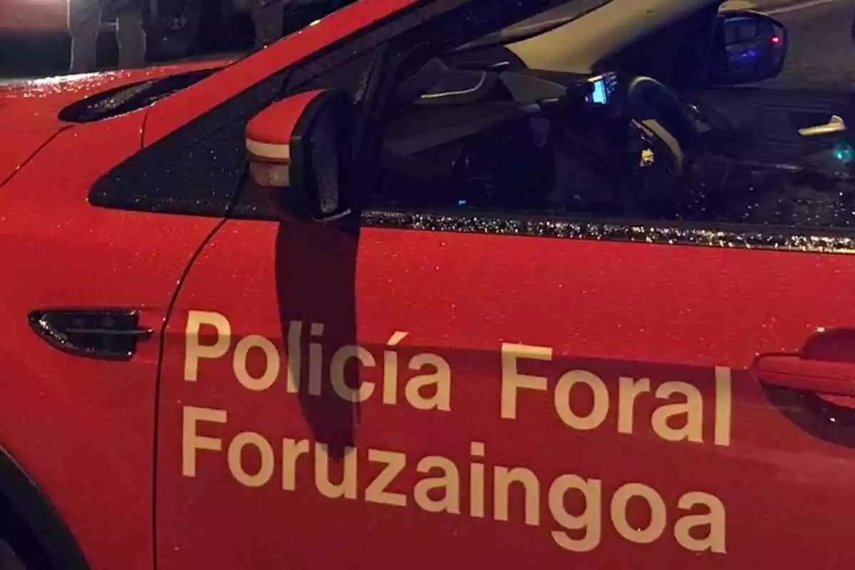 Imagen de archivo de un vehículo de la Policía Foral de Navarra
