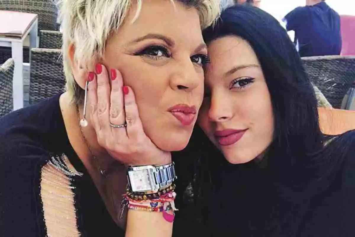 Terelu Campos y su hija, Alejandra Rubio, en una imagen publicada en 'Instagram'