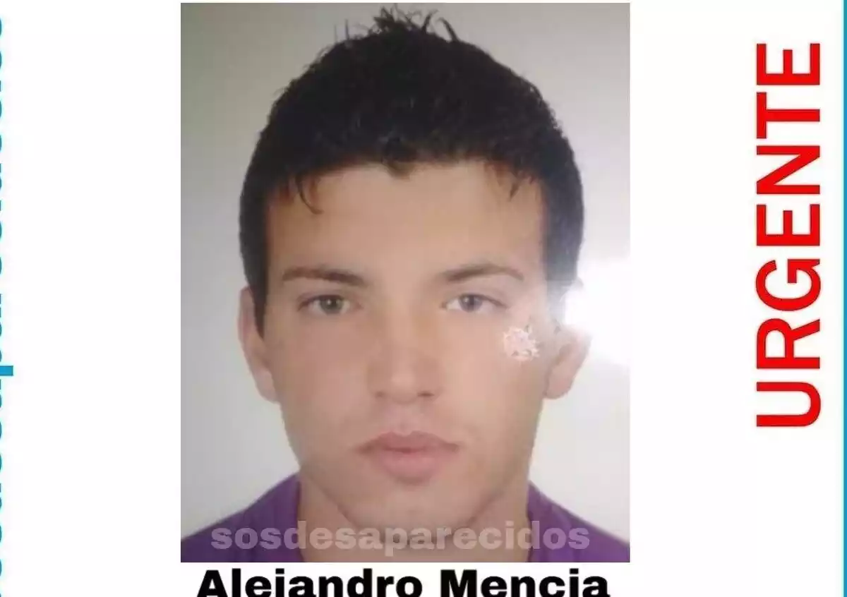 Alejandro Mencía, desaparecido en Cantabria el 23 de mayo de 2020