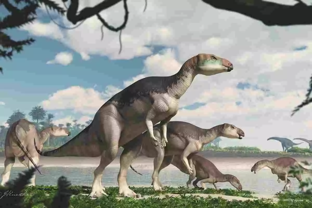 Imagen de varios dinosaurios