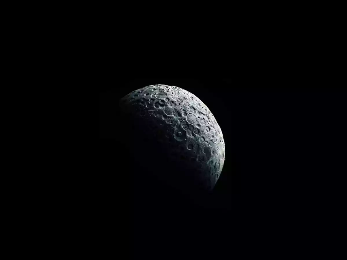 Imagen de un eclipse penumbral de luna