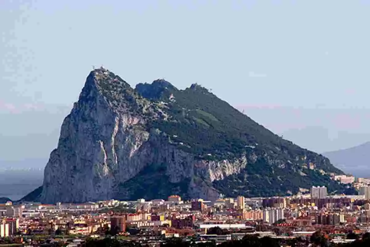 Imagen del peñon de Gibraltar