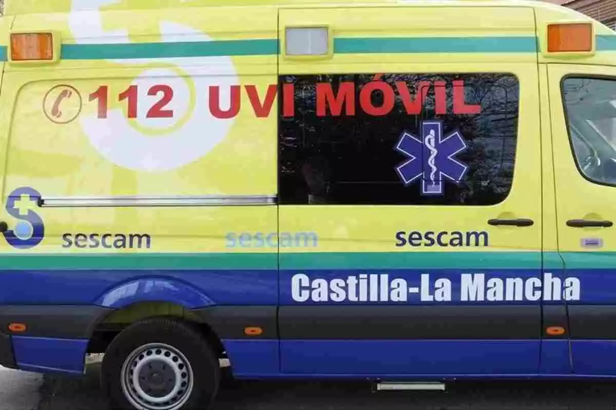 Ambulancia Castilla-La Mancha.