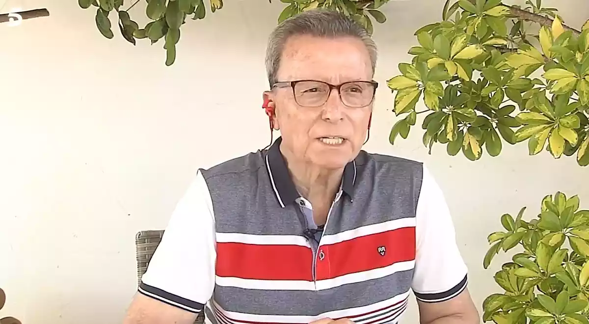 Ortega Cano por videoconferencia hablando con 'Sálvame'