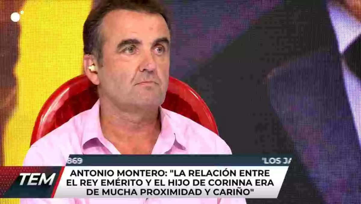 Antonio Montero en el plató del programa 'Todo es mentira' en Cuatro