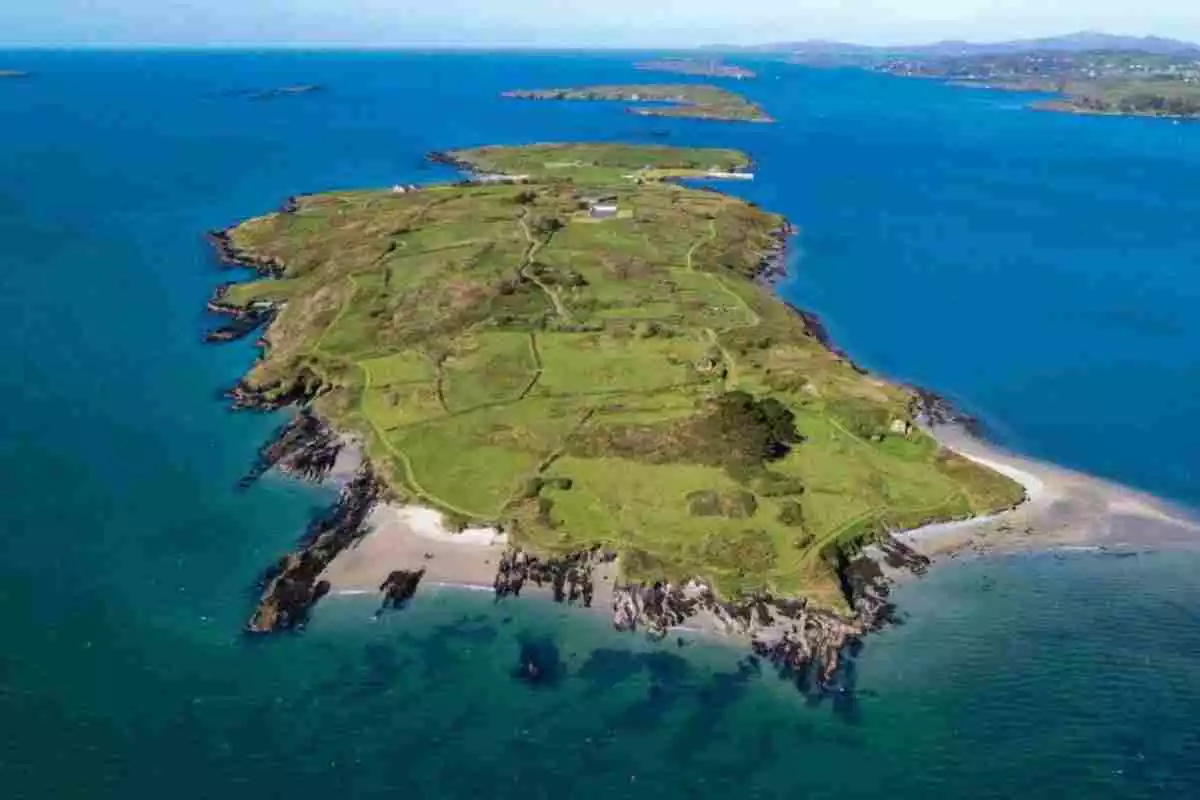 Foto de la isla privada irlandesa 'Horse Island'