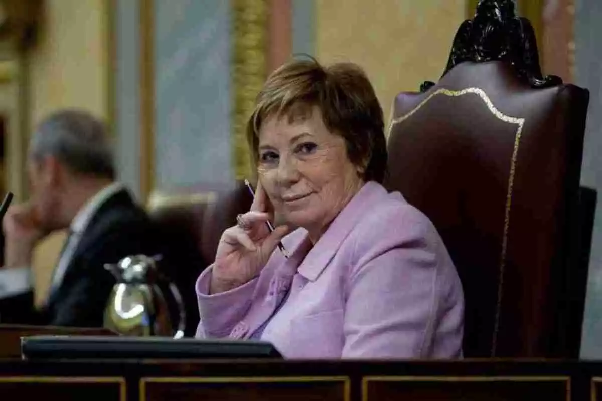 Celia Villalobos en el Congreso de los Diputados