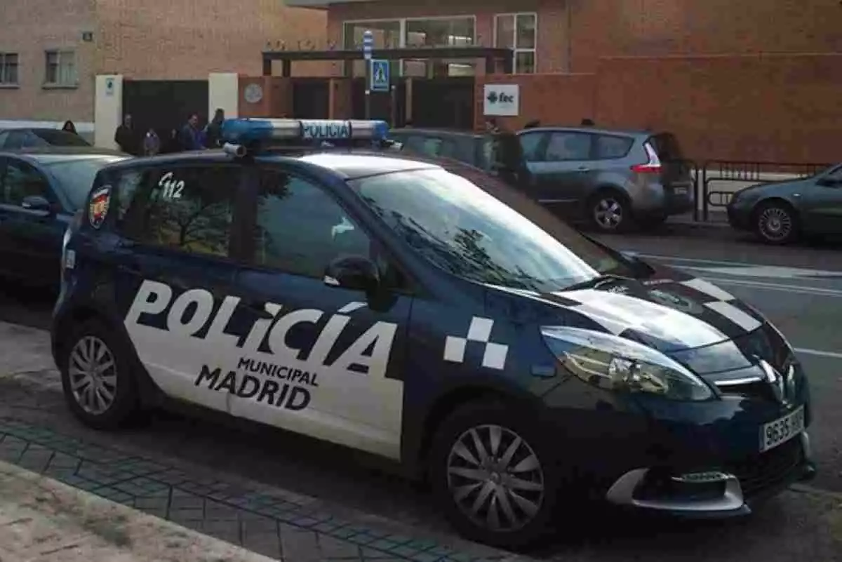 Coche de policía de Madrid