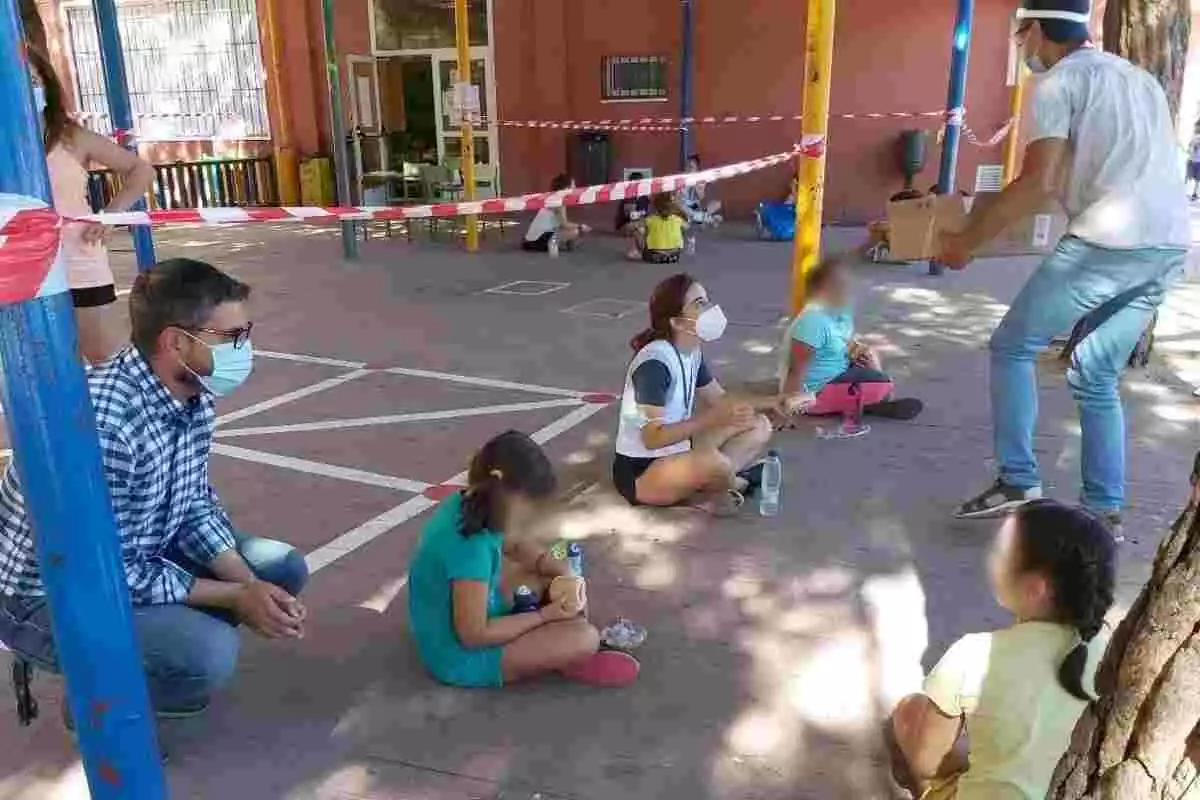 Una colonia infantil de verano en la localidad madrileña de Alcobendas