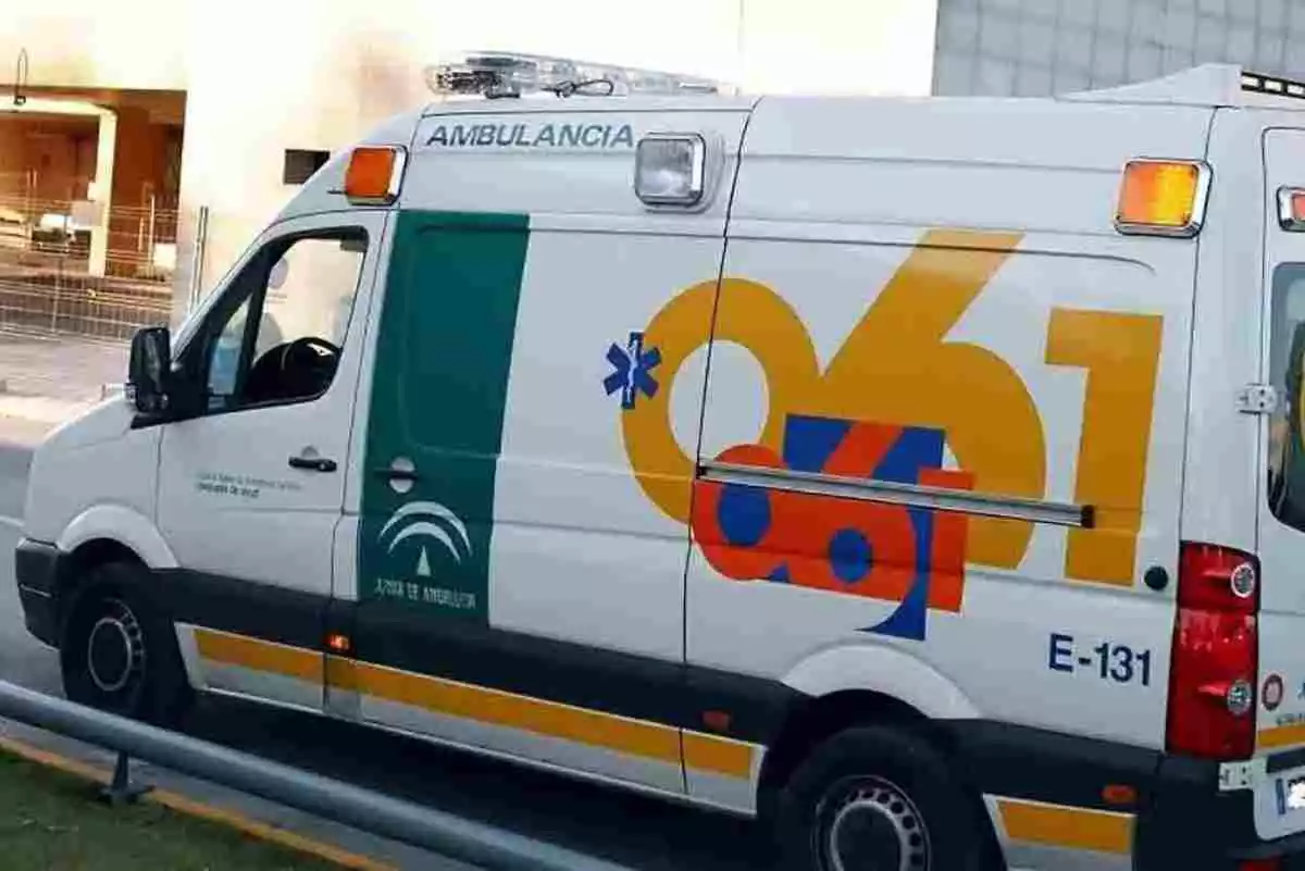 Imagen de archivo de una ambulancia del EPES.