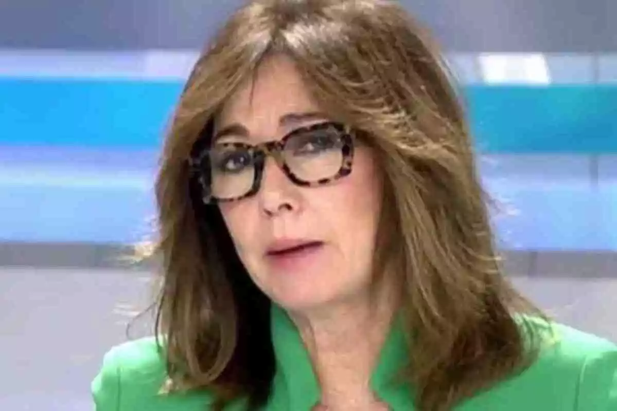 Ana Rosa Quintana en su programa de Mediaset