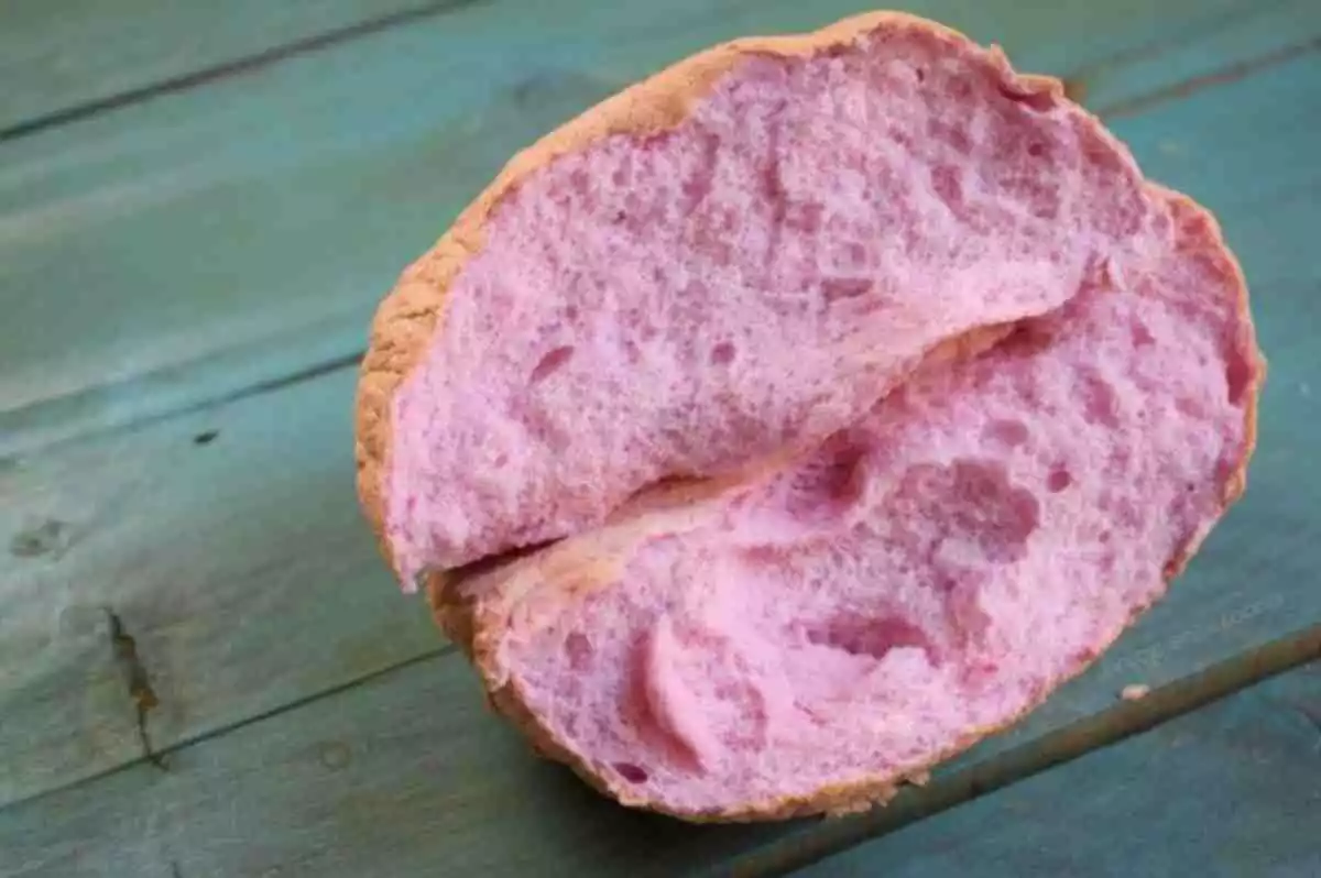 Pan de nube rosa