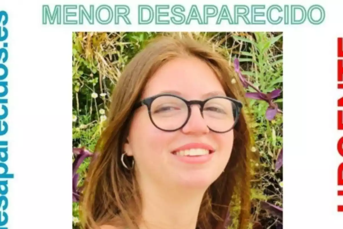 Paula Marín, desaparecida el martes en Murcia