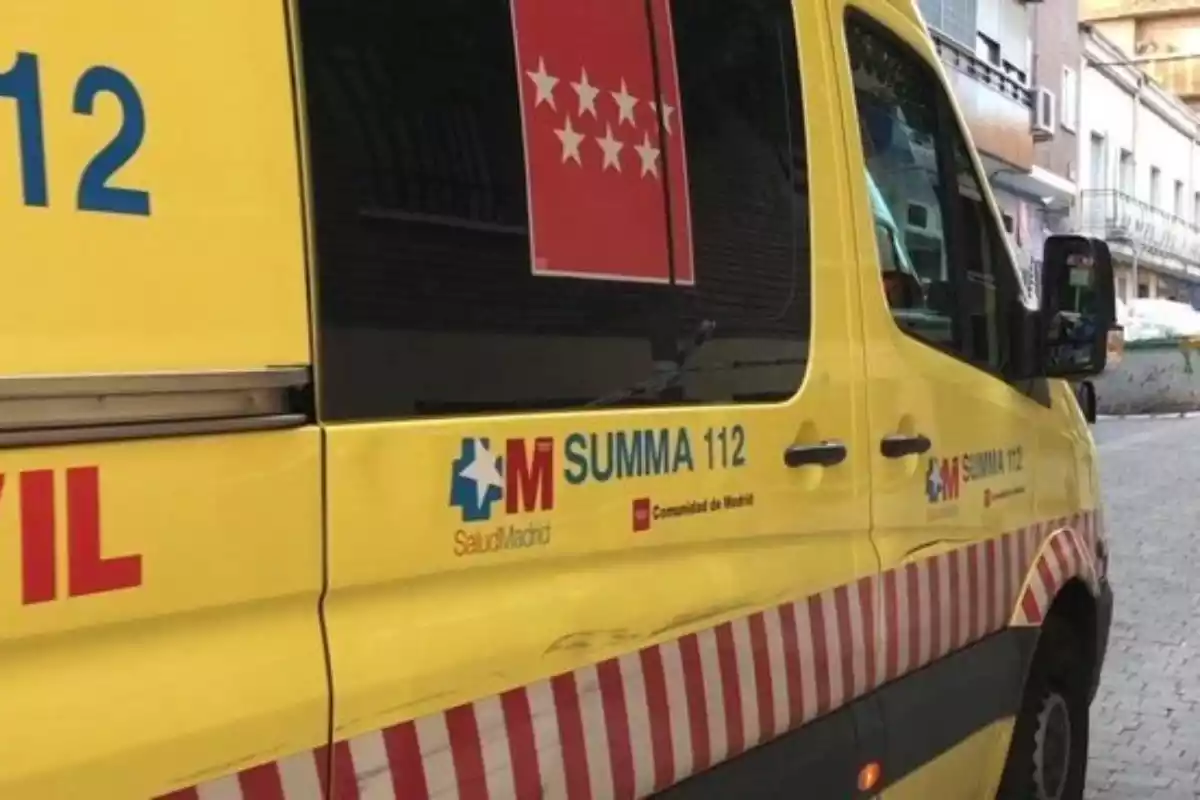 Una ambulancia del Summa-112 de Madrid