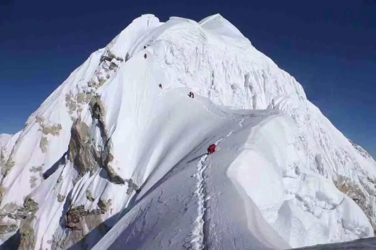 Imagen de la montaña del Everest