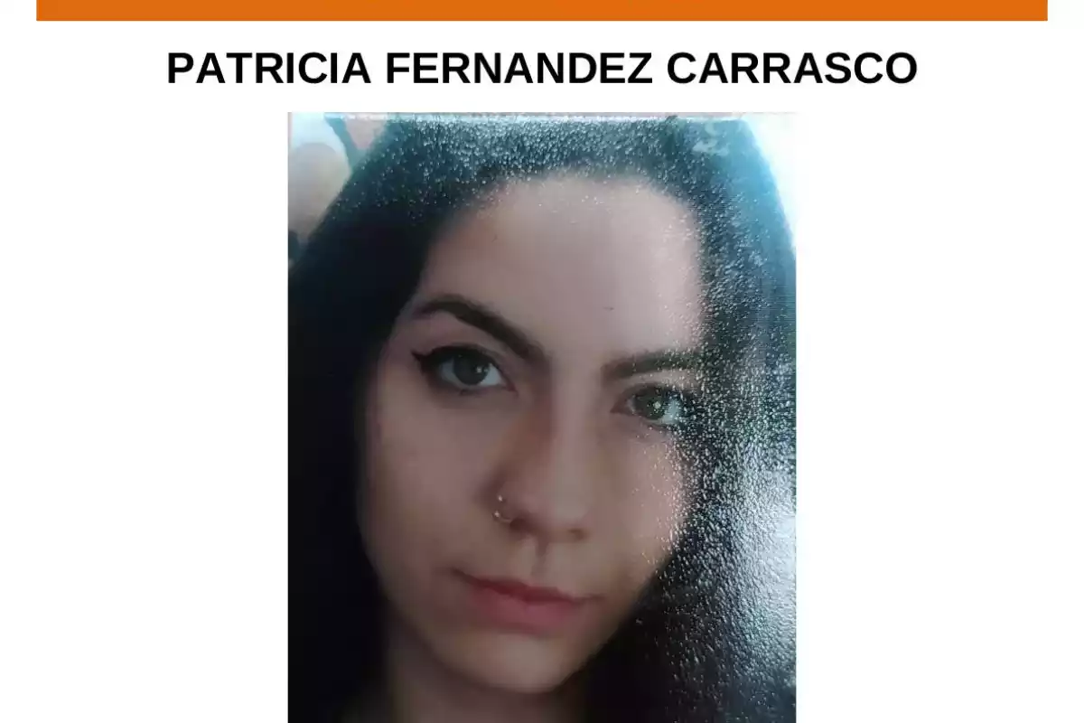 Patricia Fernández, joven de 17 desaparecida en Azuqueca de Henares el 04/10/2020
