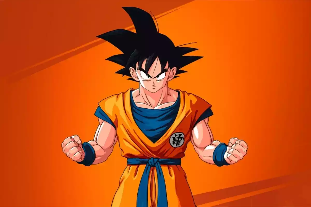 Dibujo de Son Goku, el protagonista de Dragon Ball